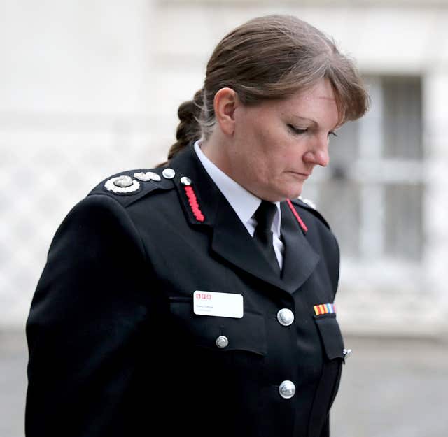 Tower block fire in London