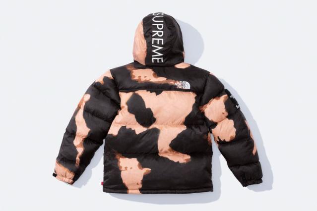 Supreme The North Face Fur Print Nuptse