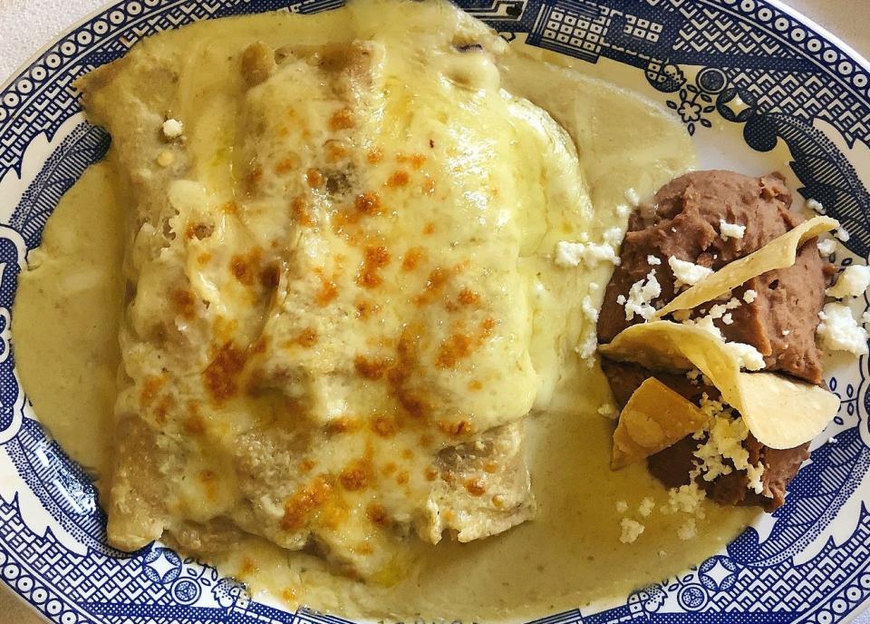 como hacer enchiladas suizas