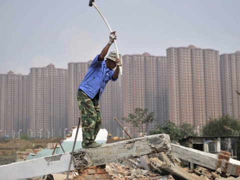 china housing buildings construction