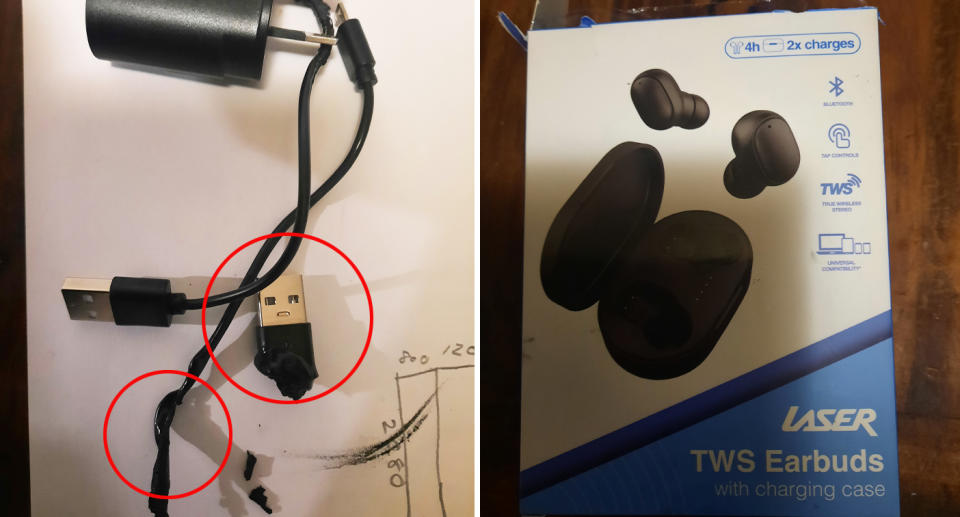 Big W Laser earbuds