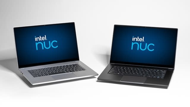 The Intel NUC M15 Laptop Kit brings Intelâ€™s technical expertise to the whitebook market. Introduced in November 2020, the laptop kit provides Intelâ€™s channel customers with a premium, precision engineered laptop kit.  (Credit: Intel Corporation)