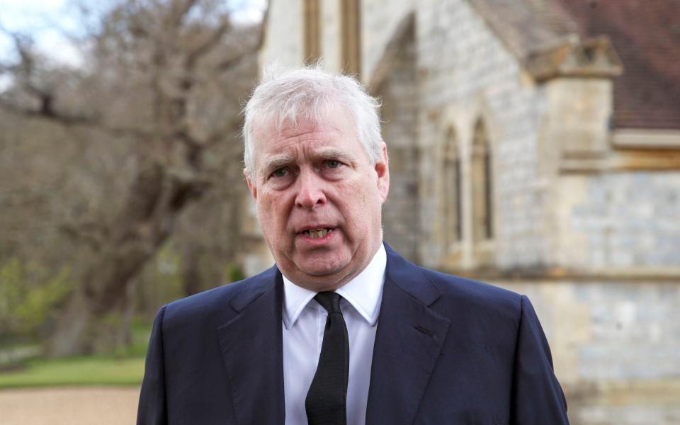 prince andrew - PA