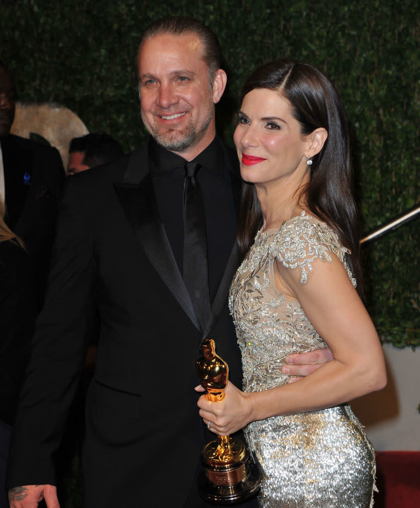 Jesse James and Sandra Bullock