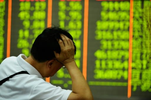 Shanghai stocks post worst fall since 2007