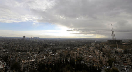 A general view shows Aleppo city, Syria December 2, 2016. REUTERS/Omar Sanadiki