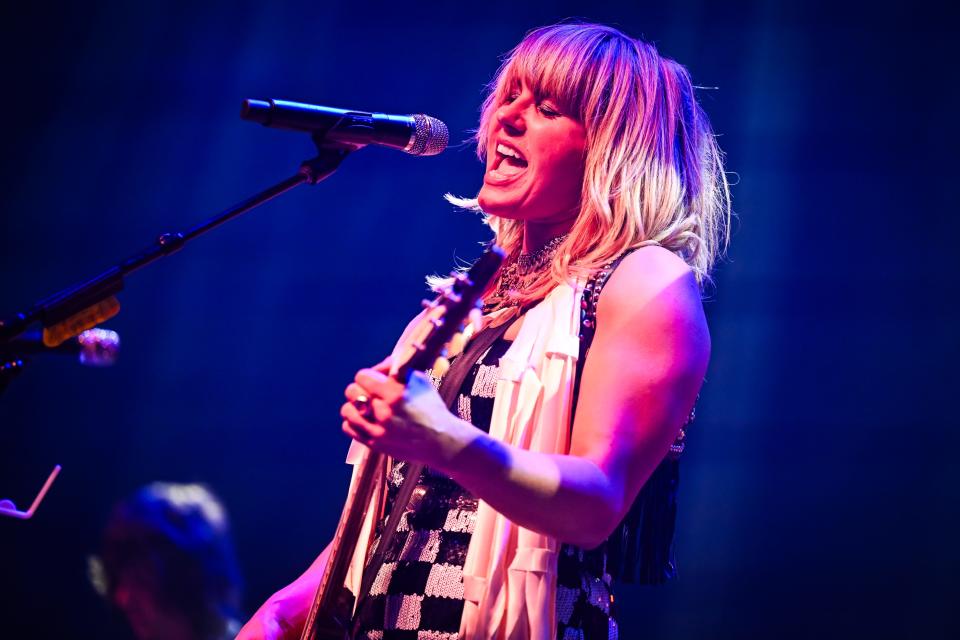 Grace Potter performs at Ryman Auditorium on Feb. 9, 2024 in Nashville, Tennessee.