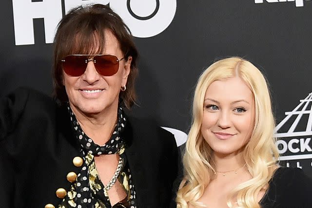 <p>Mike Coppola/Getty Images For The Rock and Roll Hall of Fame</p> Richie Sambora and Ava Sambora in Cleveland in April 2018