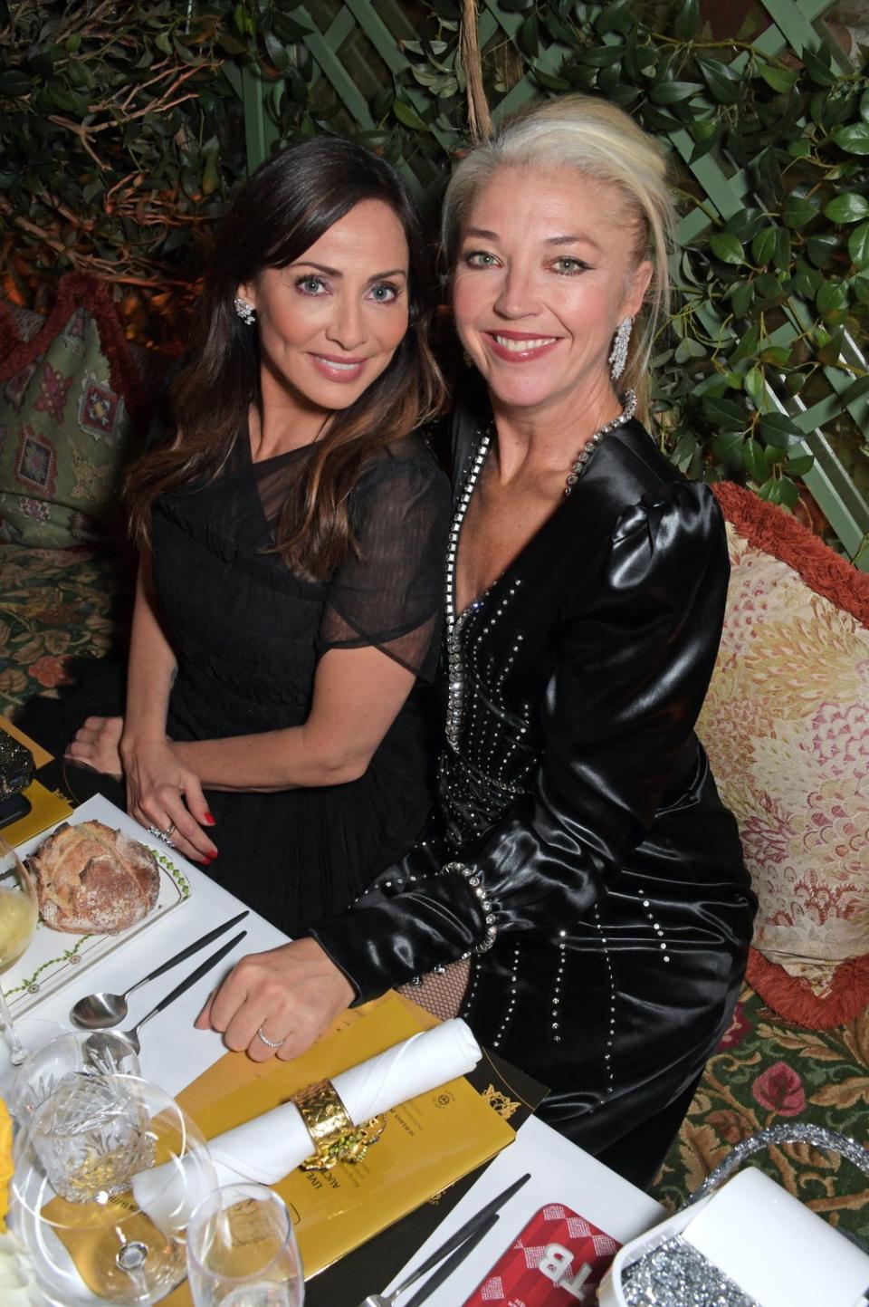 Natalie Imbruglia and Tamara Beckwith at the bash (Dave Benett/Getty Images for Ger)