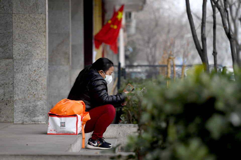 Image: Coronavirus precautions in Beijing