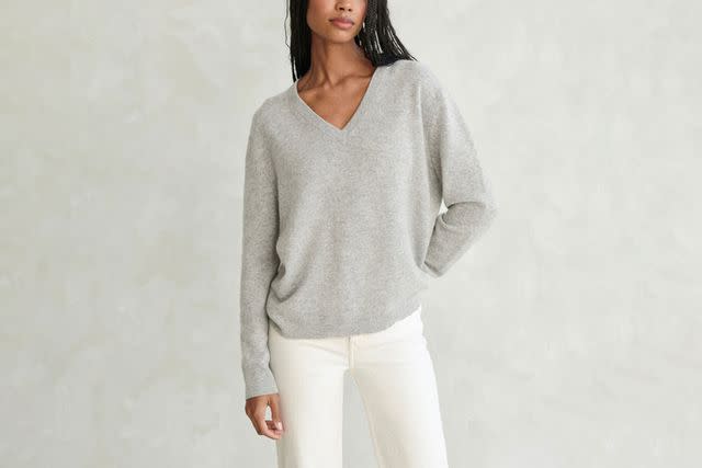 Jenni Kayne Women's Charlie V-Neck Sweater