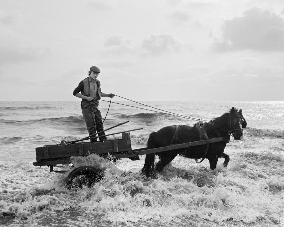 Close looking: Gordon in the water, Seacoal Beach, Lynemouth (1983) - Chris Killip