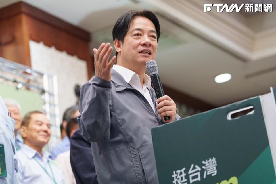 賴清德競選辦公室指出，把此事當作政治議題操作的，從頭到尾都是侯友宜競選團隊。（圖／賴清德辦公室）