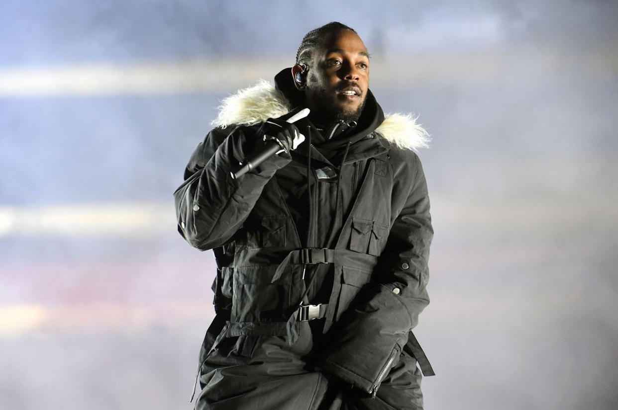 Headliner: Kendrick Lamar will be joined by Patti Smith and St Vincent: Getty Images