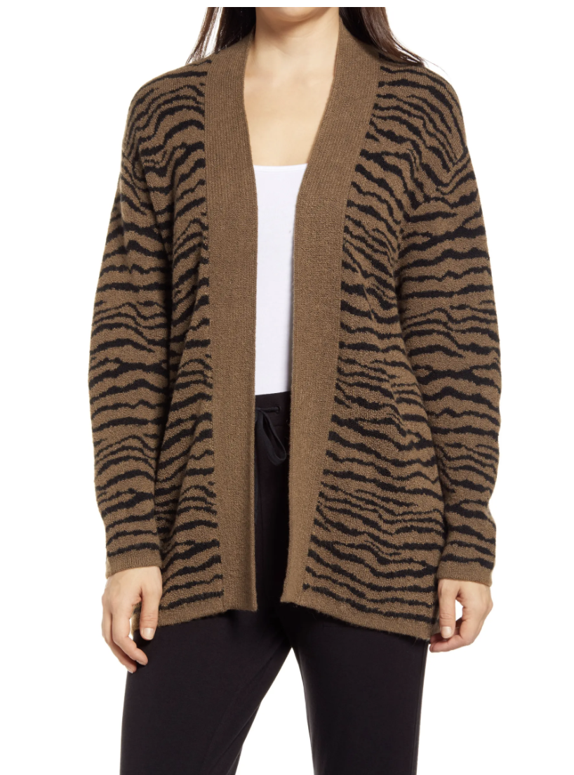 Lou & Grey Cypress Tiger Stripe Cardigan Nordstrom, $96 (originally $128) 