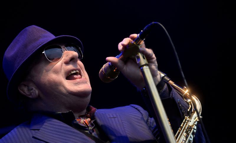 FILE PHOTO: FILE PHOTO: Northern Irish musician Van Morrison performs at the BBK Music Legends festival in Sondika, near Bilbao