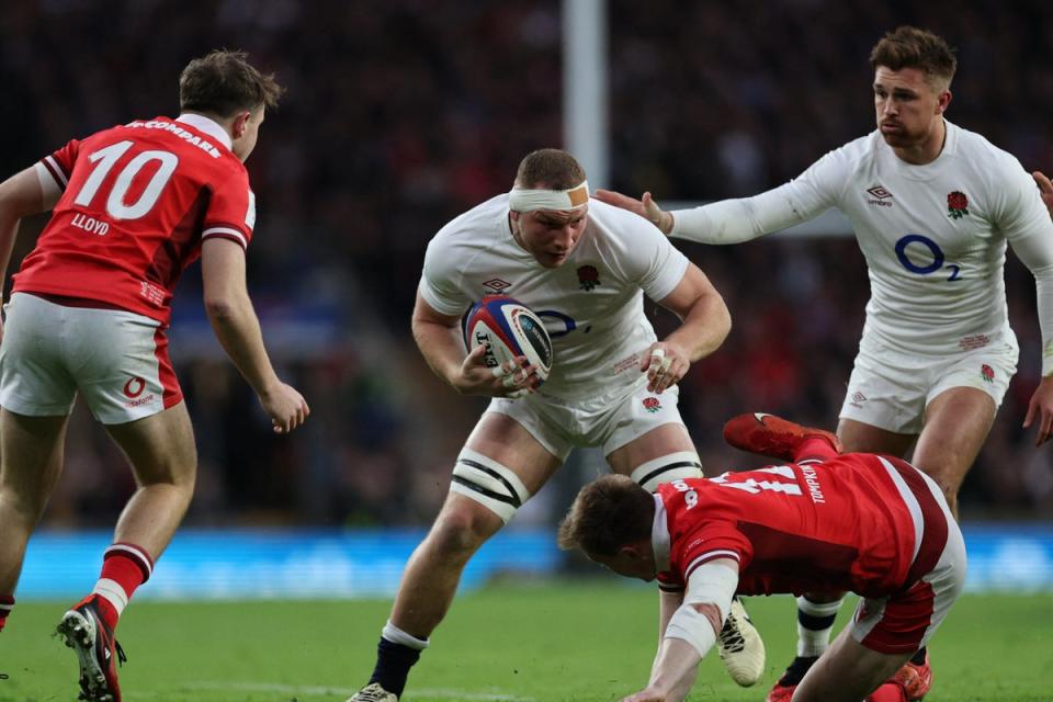 England started the brighter at Twickenham (AFP/Getty)