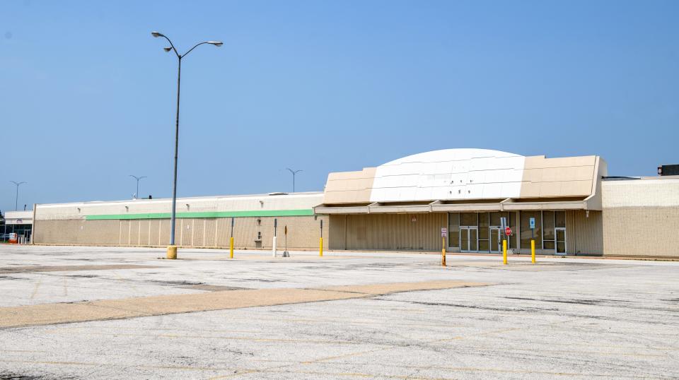 When it's finished, the 95,520-square-foot space of the former Kmart building in the Morton Village Shopping Center will be filled with 750 climate-controlled U-Haul storage lockers.