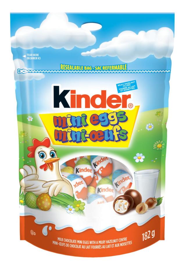 Kinder Mini Eggs Noisettes - 182 g