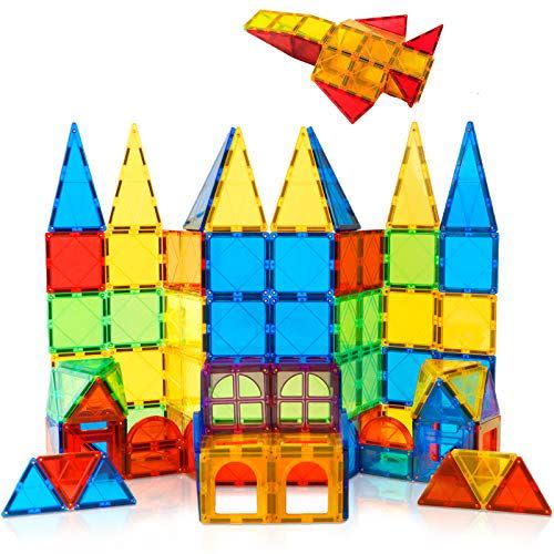 9) Magnet Toys Kids Magnetic Building Tiles