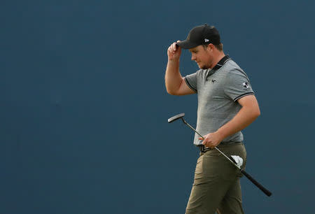 Golf - European Tour - British Masters - Walton Heath Golf Club, Walton-on-the-Hill, Britain - October 13, 2018 England's Eddie Pepperell during the third round Action Images via Reuters/Andrew Boyers