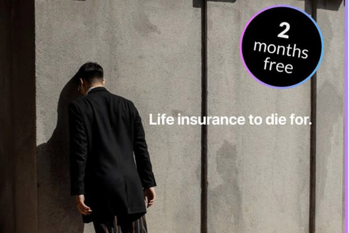 ***EMBARGOED UNTIL 00.01 GMT, WED DEC 11TH 2019***  An "offensive" Facebook advert for life insurance has been banned for trivialising male suicide and depression. See National story NNinsure; The ad for Derby-based insurance provider DeadHappy - whose company logo is a laughing skull - was accompanied by an image of a man, clearly in distress, leaning his head against the wall with text reading â...Life insurance to die forâ.Someone quickly complained about the post, which appeared on Facebook in September, claiming it was alluding to male youth suicide and criticising it as irresponsible and offensive. DeadHappy responded by pointing out that, of the 39 words featured in the advert, âdepressionâ or âsuicideâ werenât mentioned at all - and argued that the image had no connection to either. The company added that the post was part of a larger campaign focussing on âthe bizarre and absurdâ - and that the campaign was chosen based on their ability to stop someone scrolling past. However the A