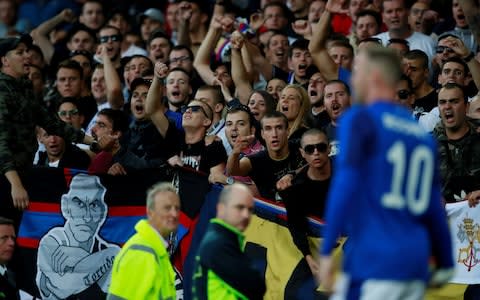 Crowd problems marred Everton's 2-0 win over Hajduk Split on Thursday - Credit: Reuters/Jason Cairnduff