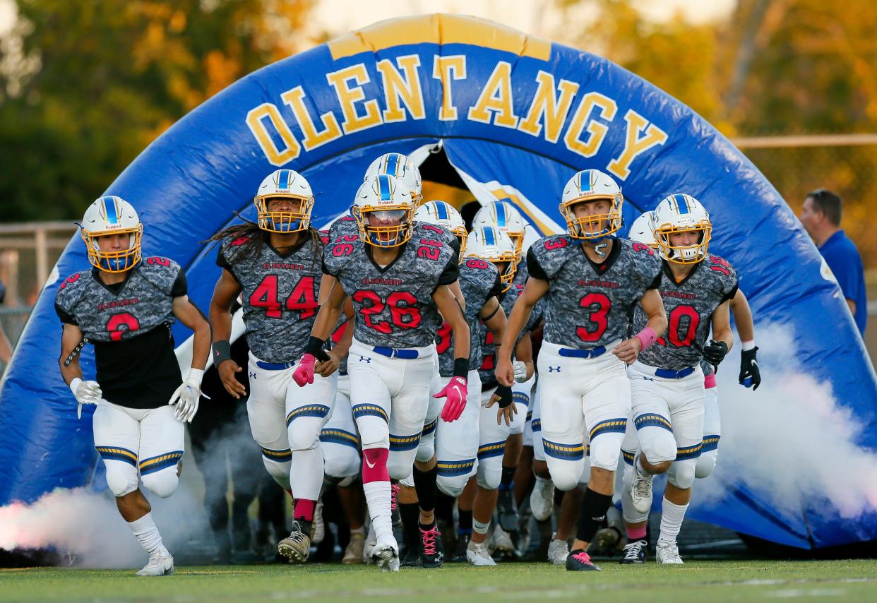 Olentangy is one of many high schools from the Columbus area that will compete in a new football region this fall after moving up from Division II to Division I.