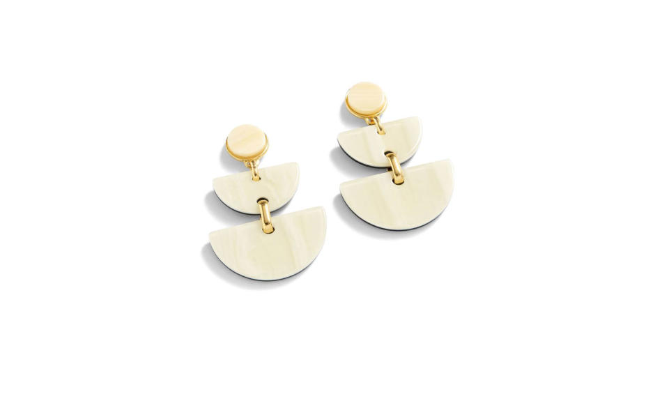 <p>Half Moon Lucite Earrings, $48, <a rel="nofollow noopener" href="https://shop.nordstrom.com/s/j-crew-half-moon-lucite-earrings/4958635?cm_mmc=Linkshare-_-partner-_-10-_-1&siteId=J84DHJLQkR4-QWzbf5vl6onhmIpCKdfAJg" target="_blank" data-ylk="slk:nordstrom.com;elm:context_link;itc:0;sec:content-canvas" class="link ">nordstrom.com </a> </p>