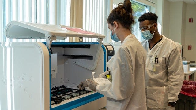 The Cayuga Medical Center Laboratory in Ithaca has processed over 1 million COVID samples since March 2020 when the mass testing effort began.