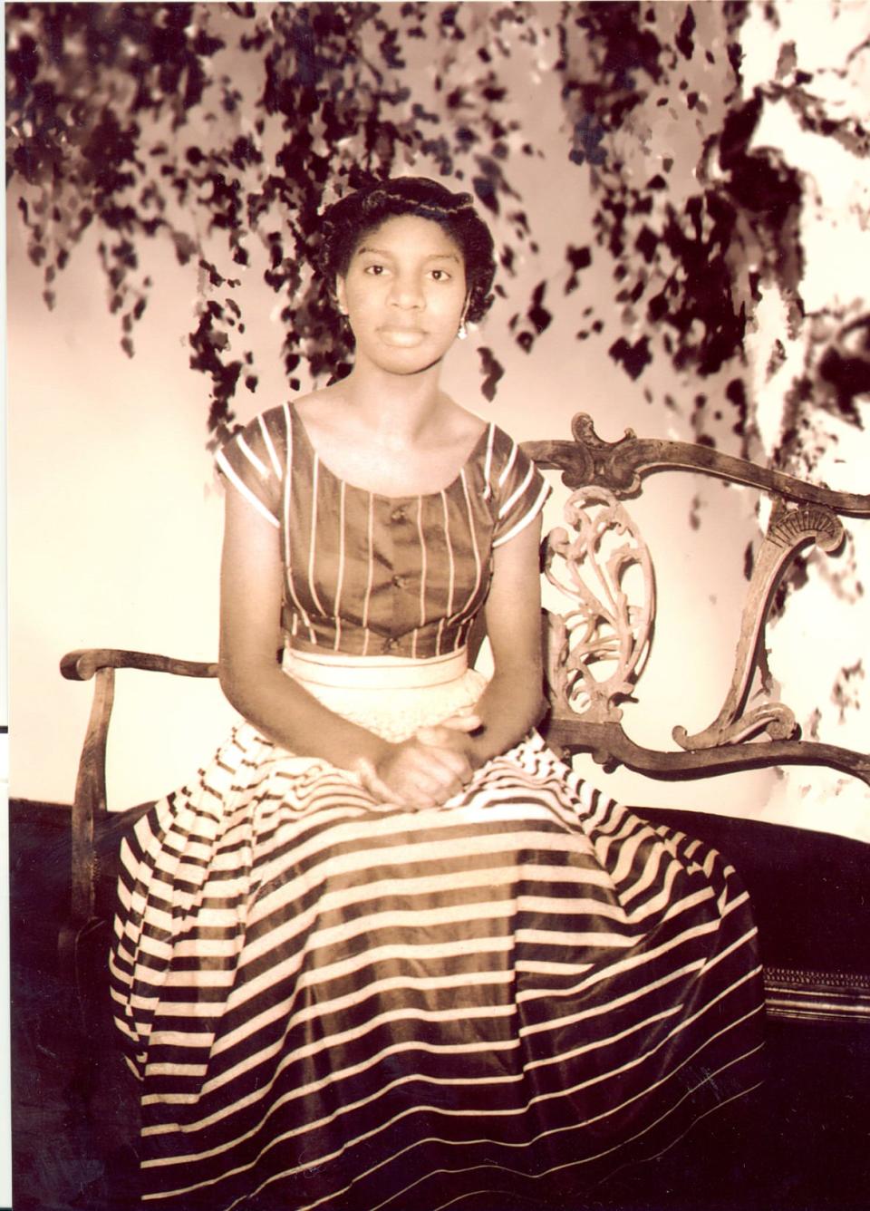 A portrait of a young Nina Simone. Venus Williams and others are raising funds to preserve the childhood home of the late singer and civil rights activist. (Photo courtesy The Nina Simone Project)<br>