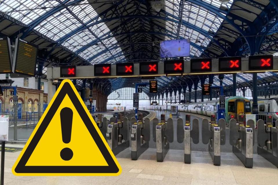 There will be no trains today <i>(Image: The Argus)</i>