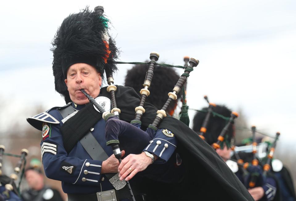 Scenes from the 58th annual St. Patrick's Day parade in Pearl River on Sunday, March 20, 2022.