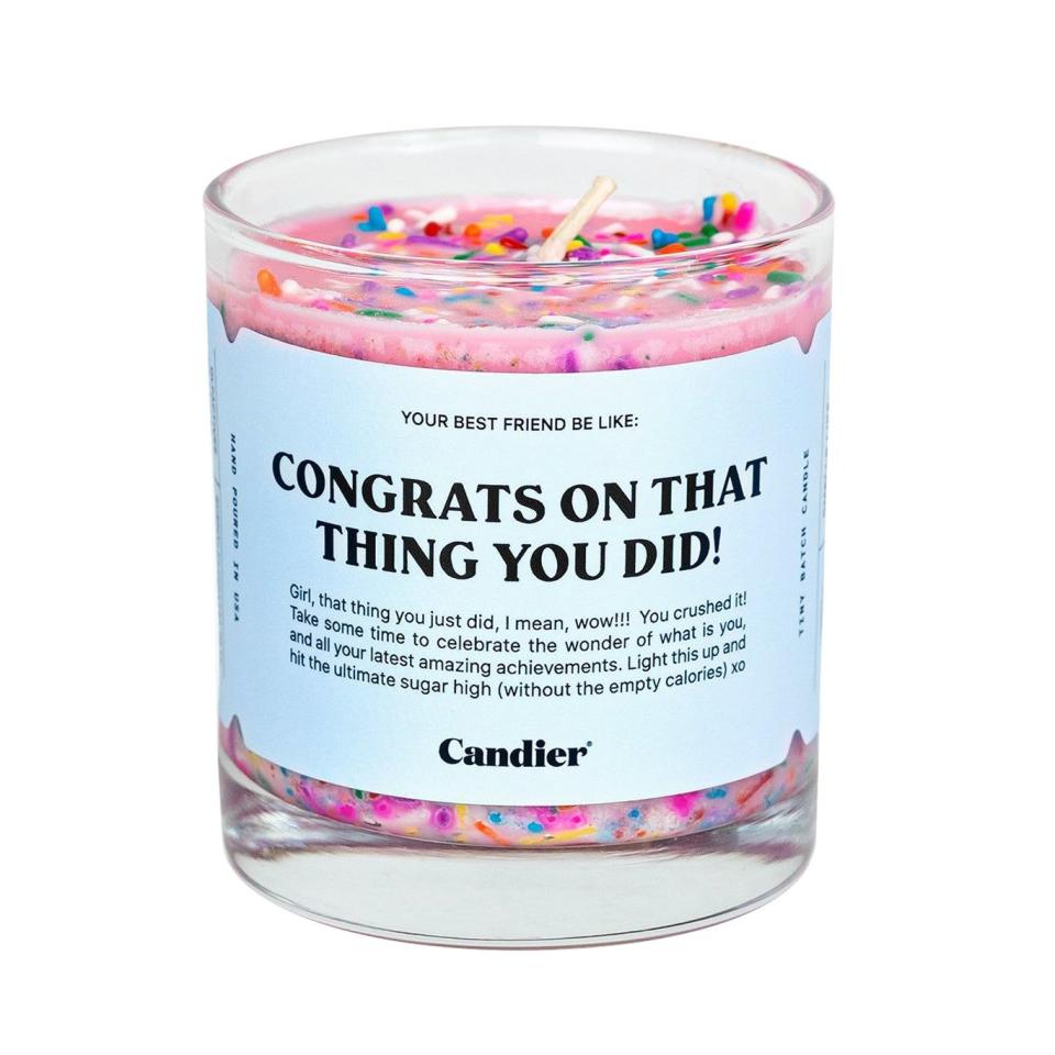 Congrats Candle