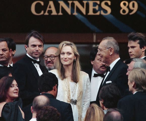 <p>AFP via Getty</p> Meryl Streep at the 1989 Cannes Film Festival