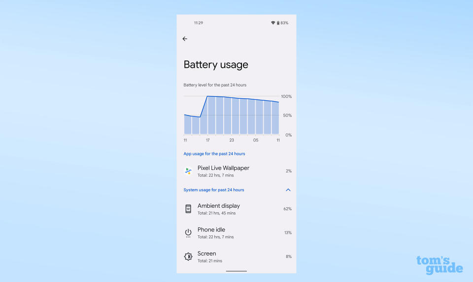 Check Android battery health - battery status