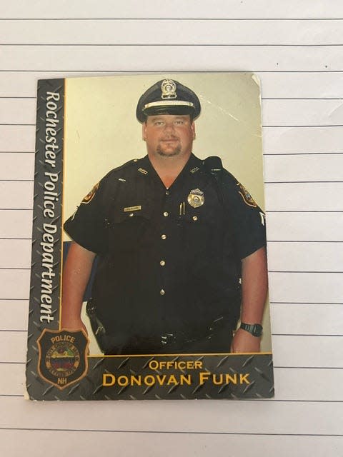Officer Donovan Funk served decades with the Rochester Police Department.