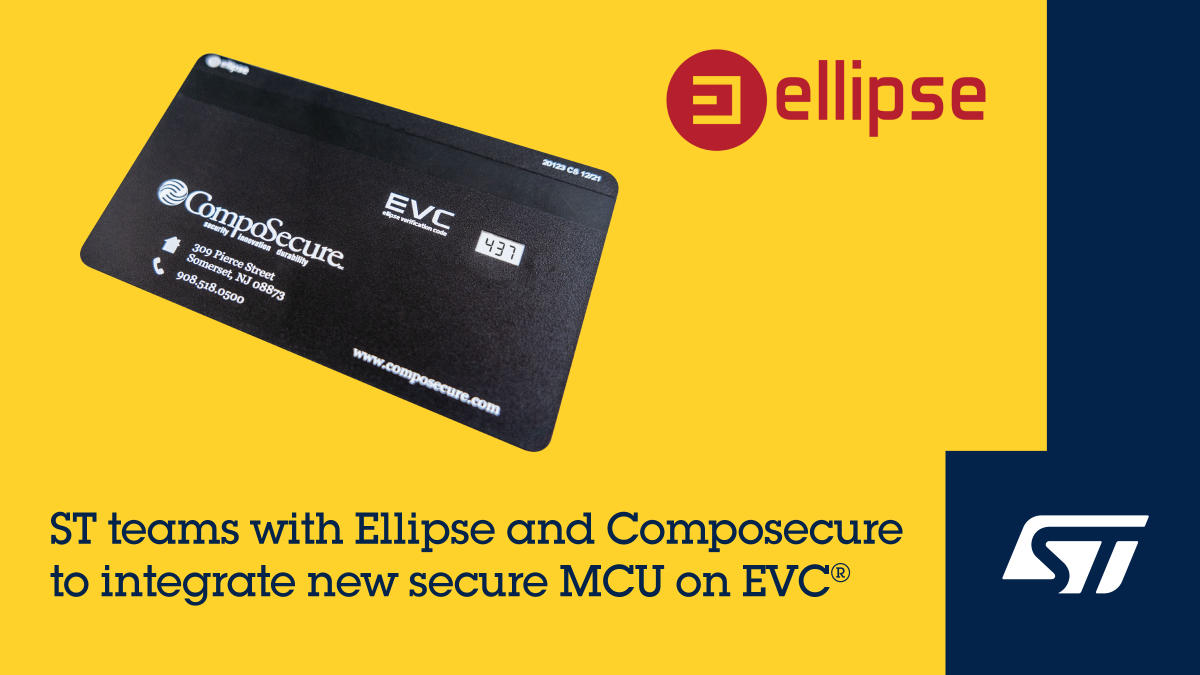 STMicroelectronics protects and powers Ellipse's industry-leading