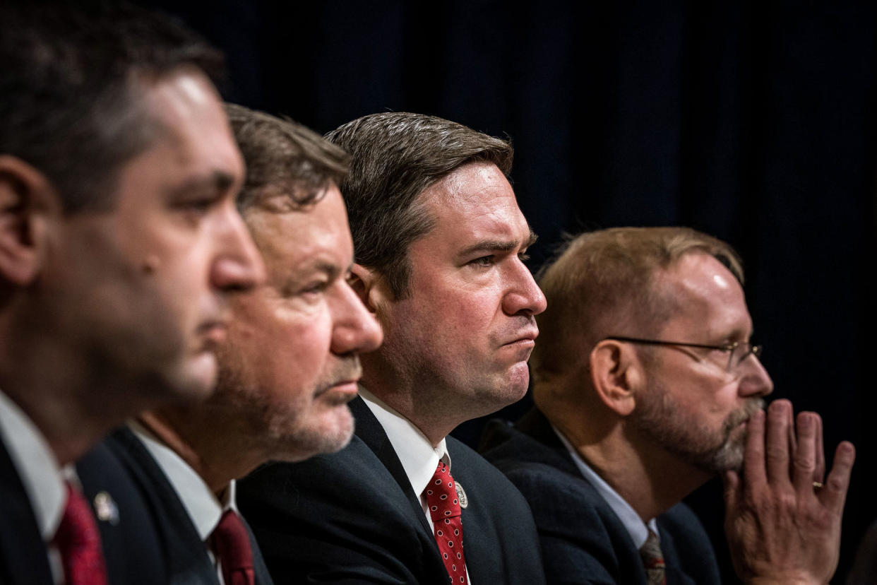 Image: House Holds Hearing On Impeachment Of DHS Secretary Mayorkas (Kent Nishimura / Getty Images)