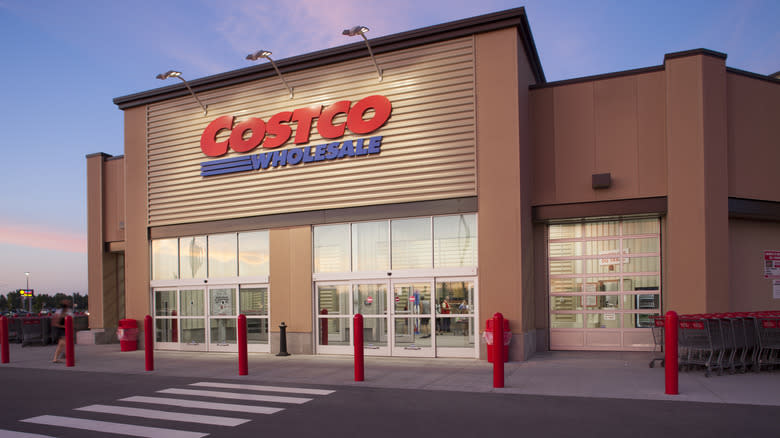 A closed Costco store 