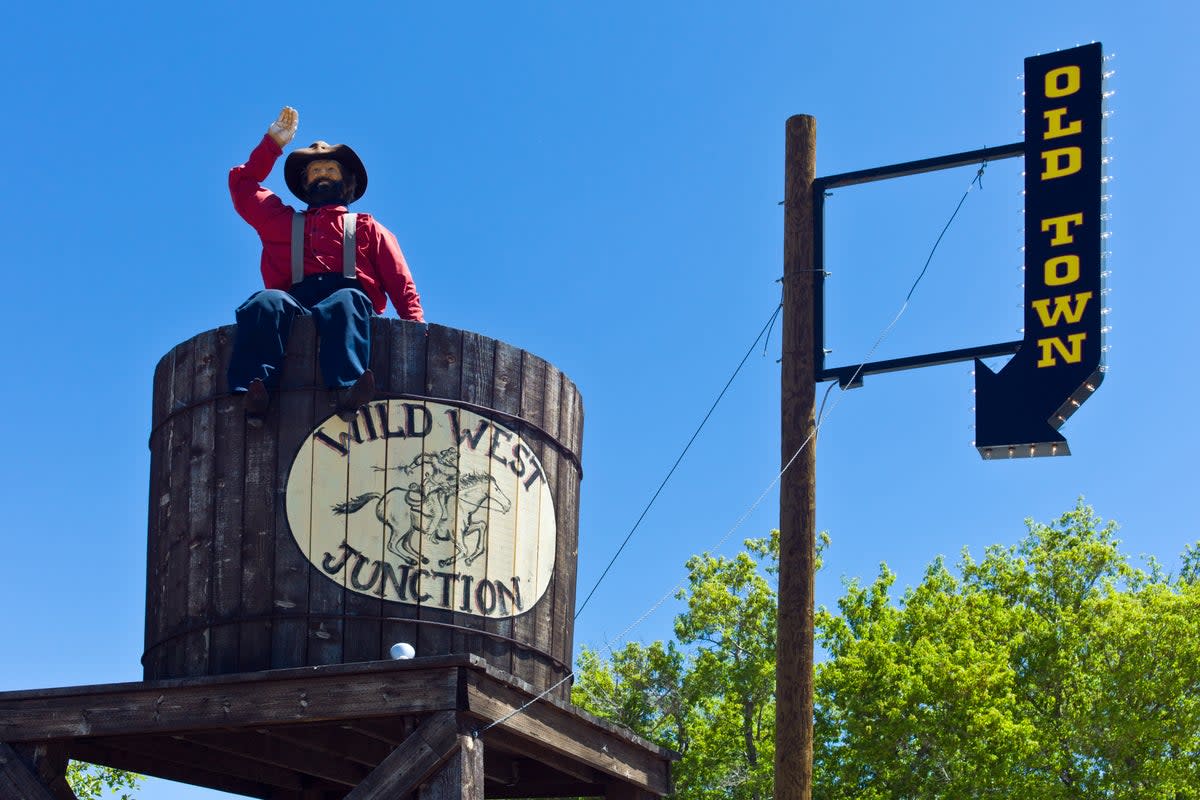 Howdy, partner: Williams has plenty of Wild West history  (Getty Images)
