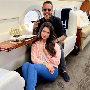 She Said Yes! Marc Anthony and GF Nadia Ferreira Are Engaged