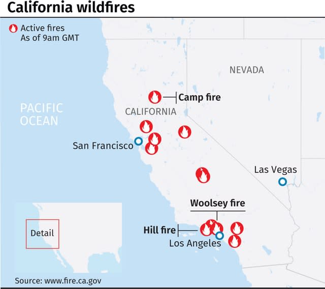 US Wildfire