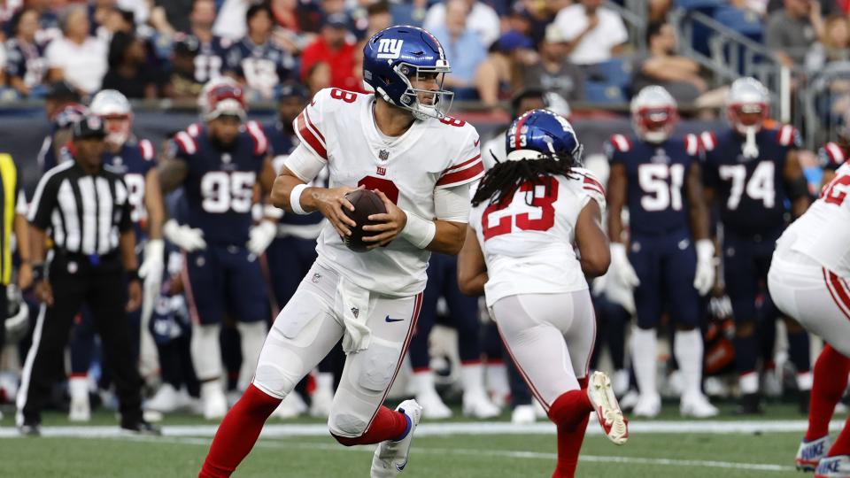 New York Giants' Daniel Jones