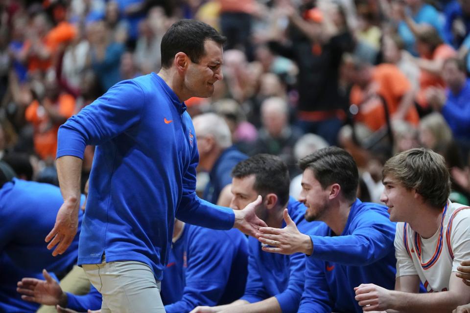 Olentangy Orange's Anthony Calo was named Division I Coach of the Year.