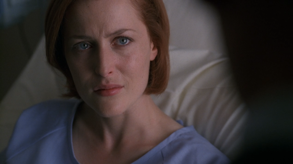 Gillian Anderson in The X-Files' 