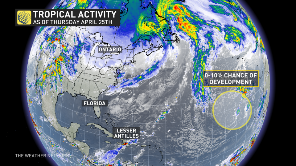 Tropical Activity April 25 2024