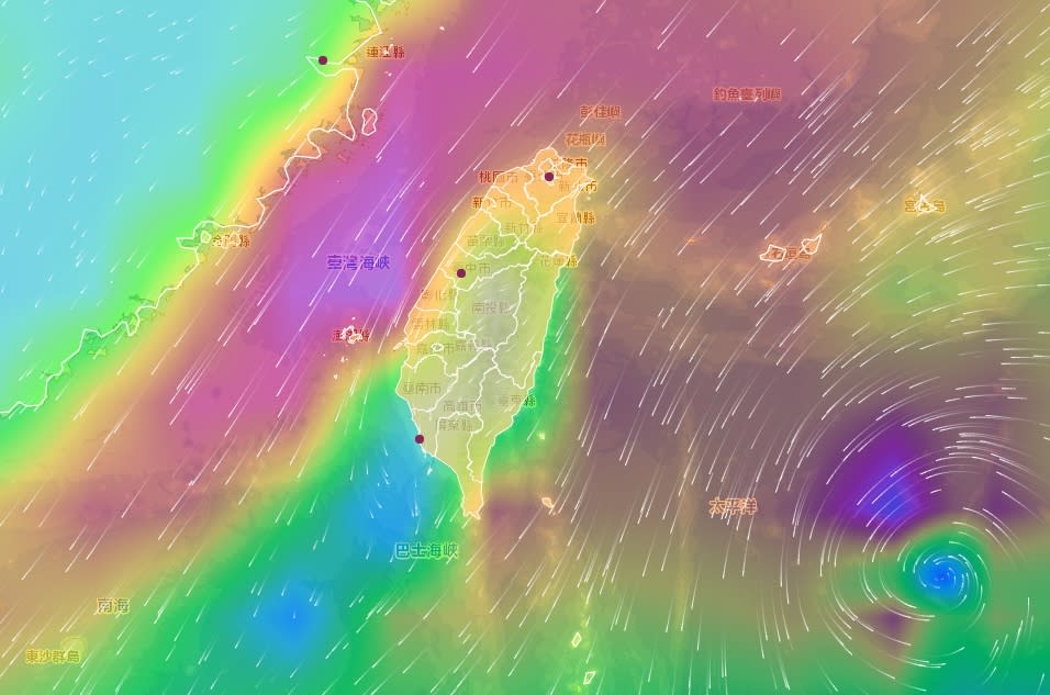 24至25日水氣將再度增多。（圖／中央氣象局）