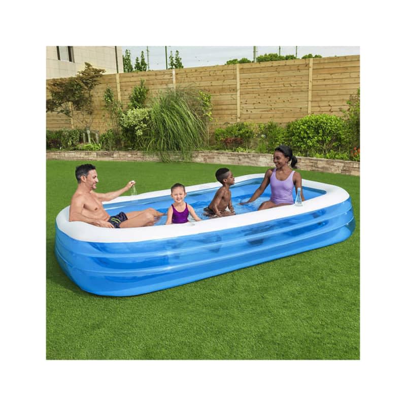 H2OGO! Rectangular 10’ Inflatable Pool