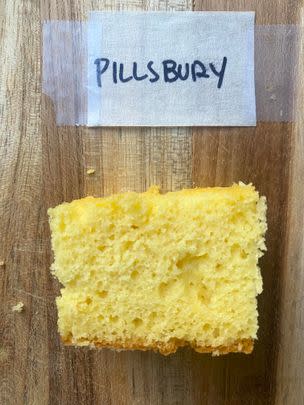 A few of us compared the flavor of Pillsbury to a Funfetti cake, and that's really the best way I can describe it. It was sweeter than the rest with that distinct artificial vanilla taste. Even though I thought it could easily knock me into a sugar coma, both Ross and Sarah found it to be 